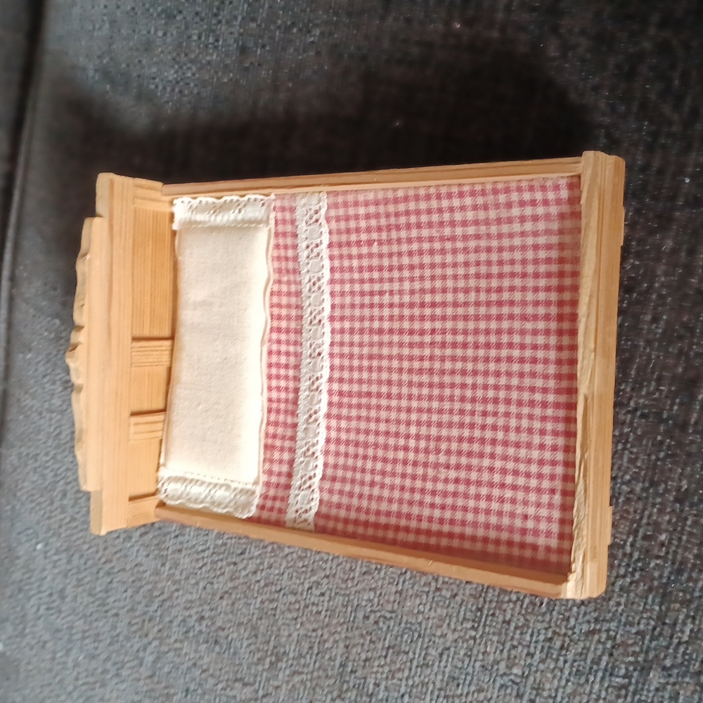 Lundby dollhouse bed